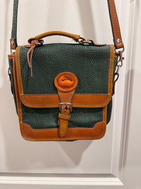 vintage Dooney & Bourke All-Weather Leather Surrey bag
